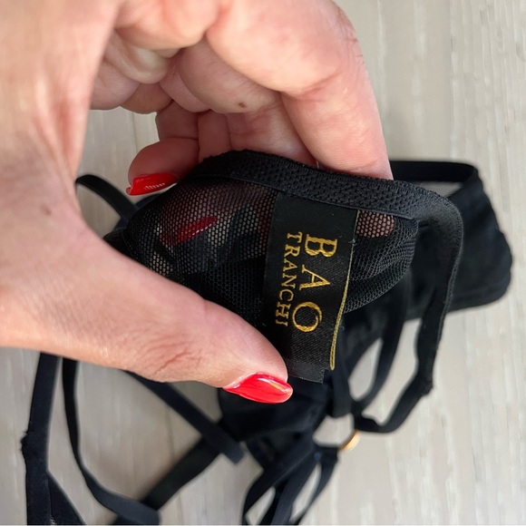 BAO TRANCHI black sexy panties sz XS - Picture 8 of 10
